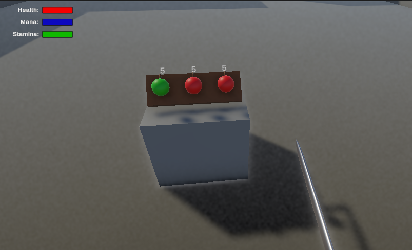 shop with three items