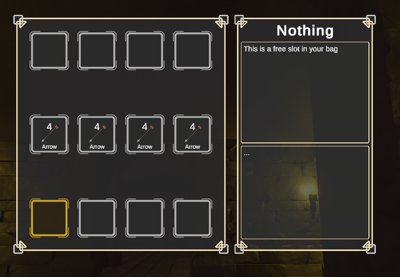inventory with new sprites