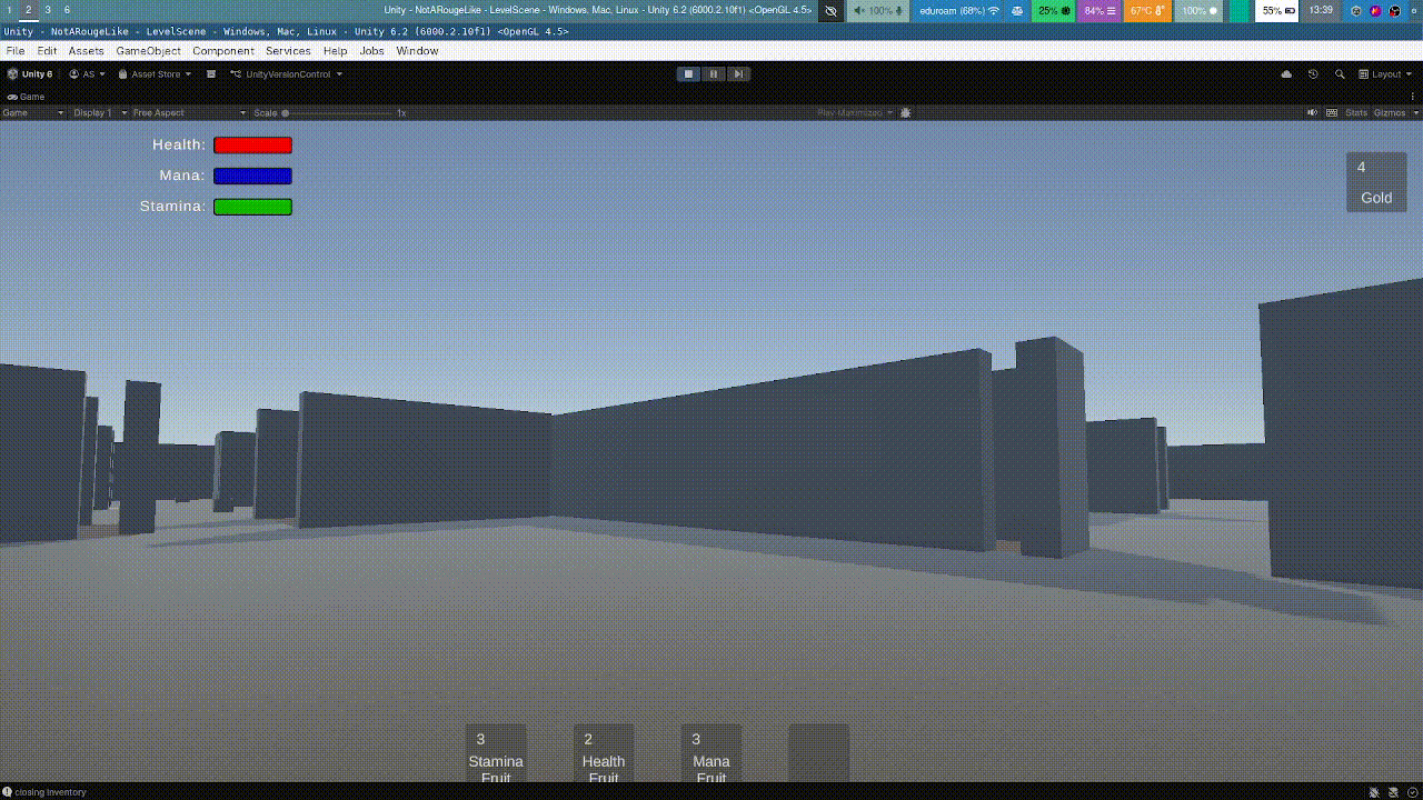 Inventory UI, moving items between slots